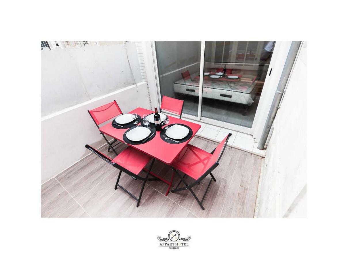 La Suite T2 40M2 Avec Terrasse 1Ch-4Pers Appart Hotel Poitiers Buitenkant foto
