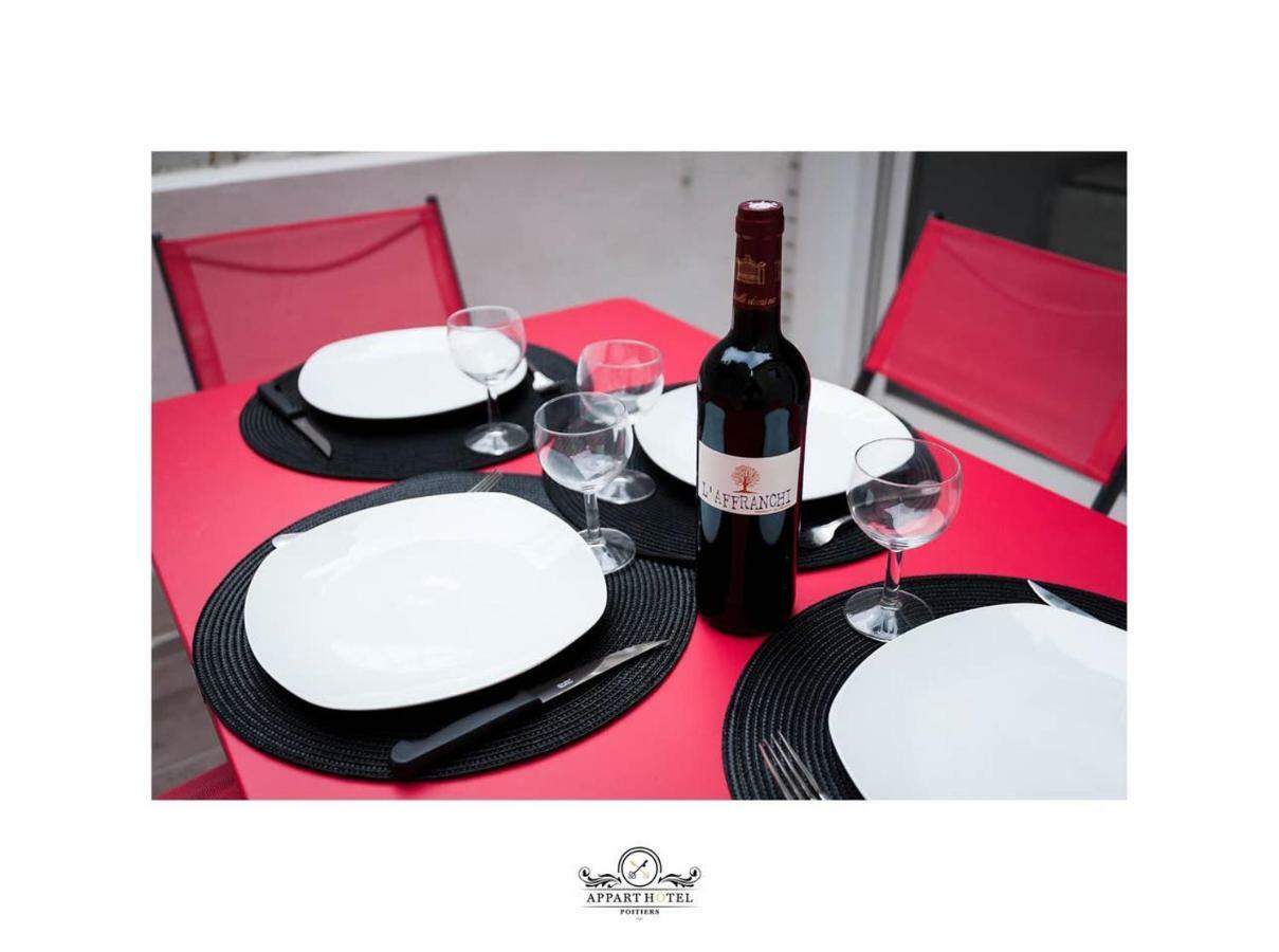 La Suite T2 40M2 Avec Terrasse 1Ch-4Pers Appart Hotel Poitiers Buitenkant foto